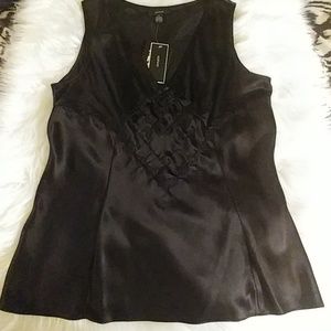 Silk Sleeveless Top by Alfani